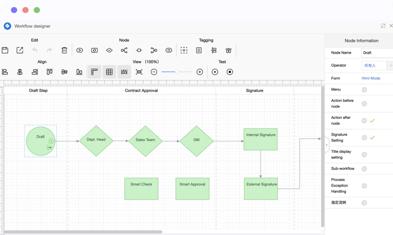 Business Process Management Workflow Designer
